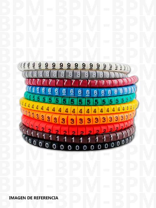 Marcadores para Cable 0-9