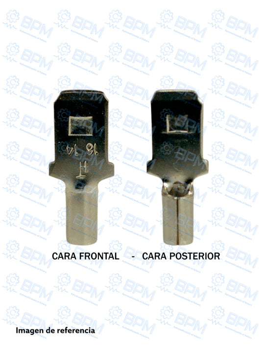 Terminal alta temperatura tipo macho 14-16AWG