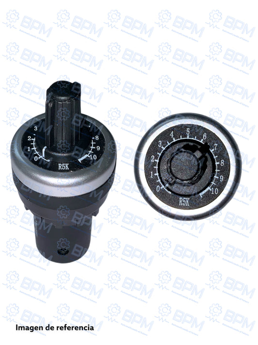 Potenciómetro 1 vuelta 5k ohm
