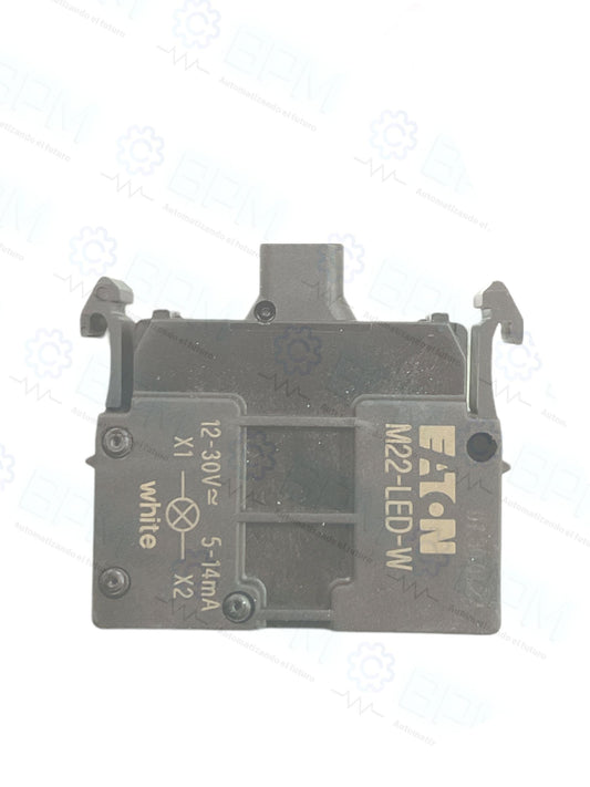 Led blanco frontal M22-LED-W