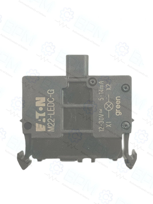 Led verde posterior M22-LEDC-G