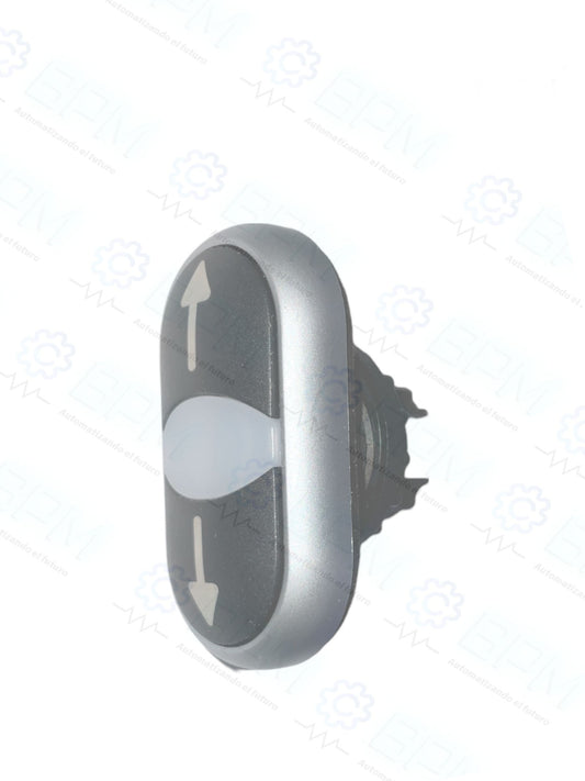 Botón doble M22-DDL-S-X7/X7
