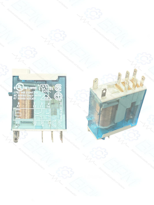Mini relevador 2CC 125Vdc