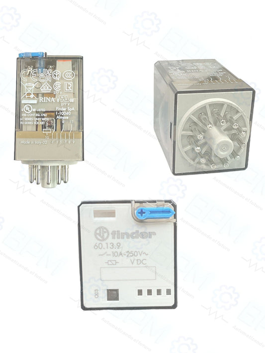 Relevador industrial undecal 24Vdc