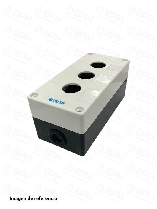 Caja botonera de 3 Orificios XDL3-B03