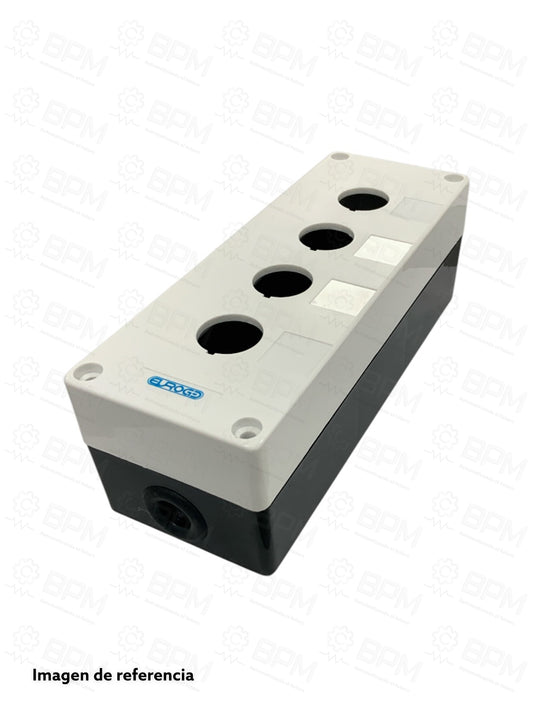 Caja botonera de 4 Orificios XDL3-B04