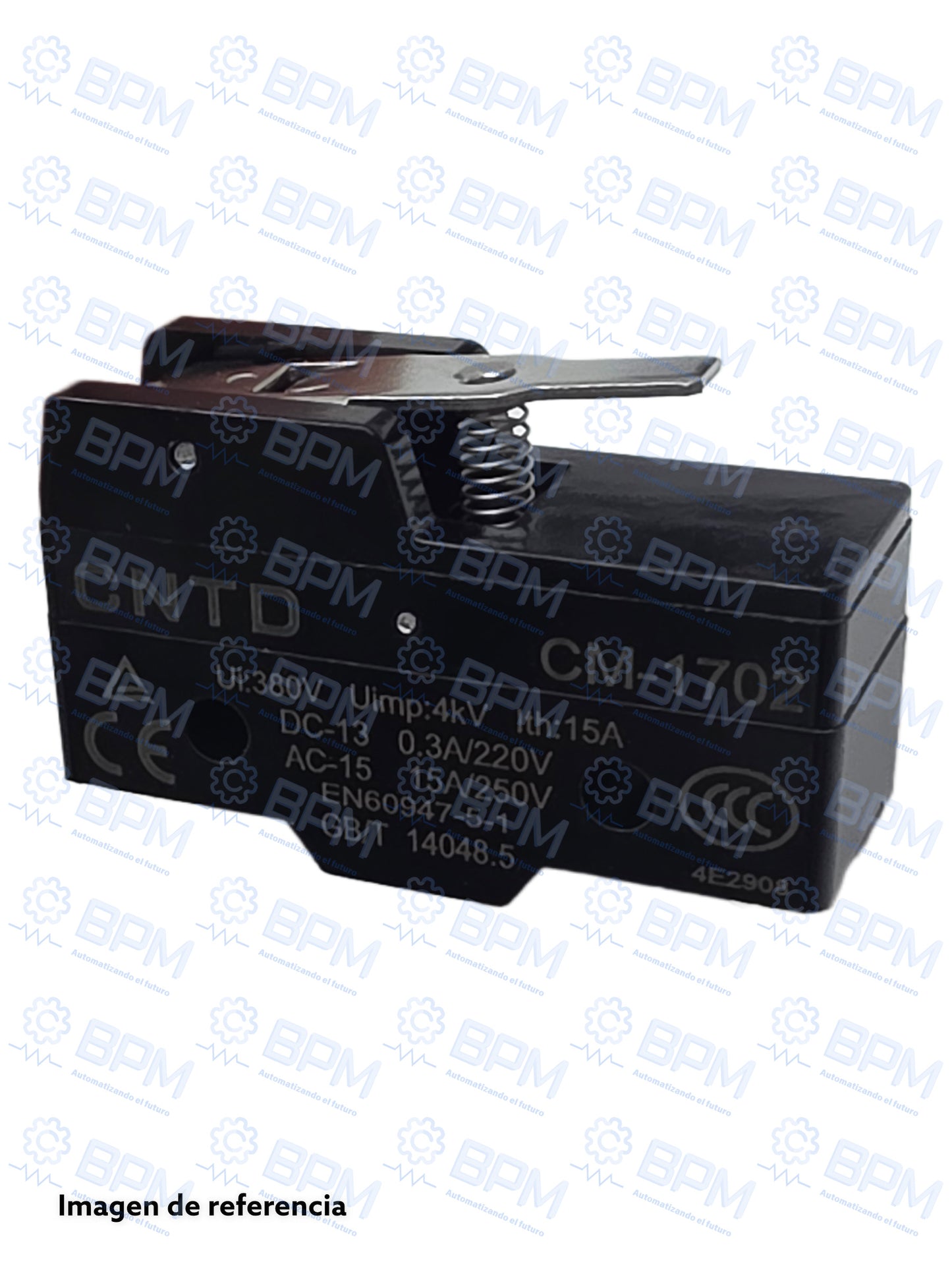 Interruptor de limite leva corta CM-1702