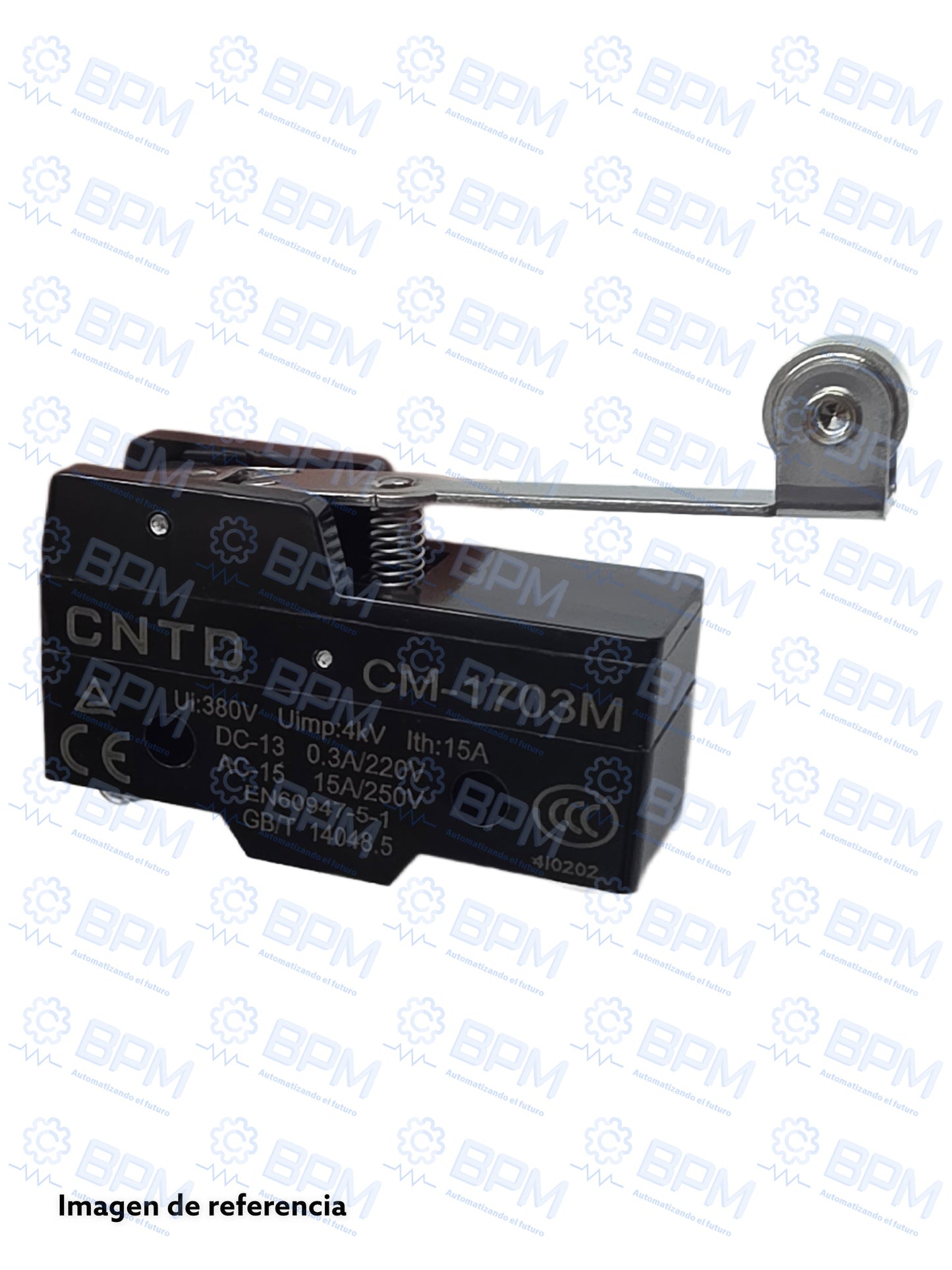 Interruptor de limite rodillo medio CM-1703M