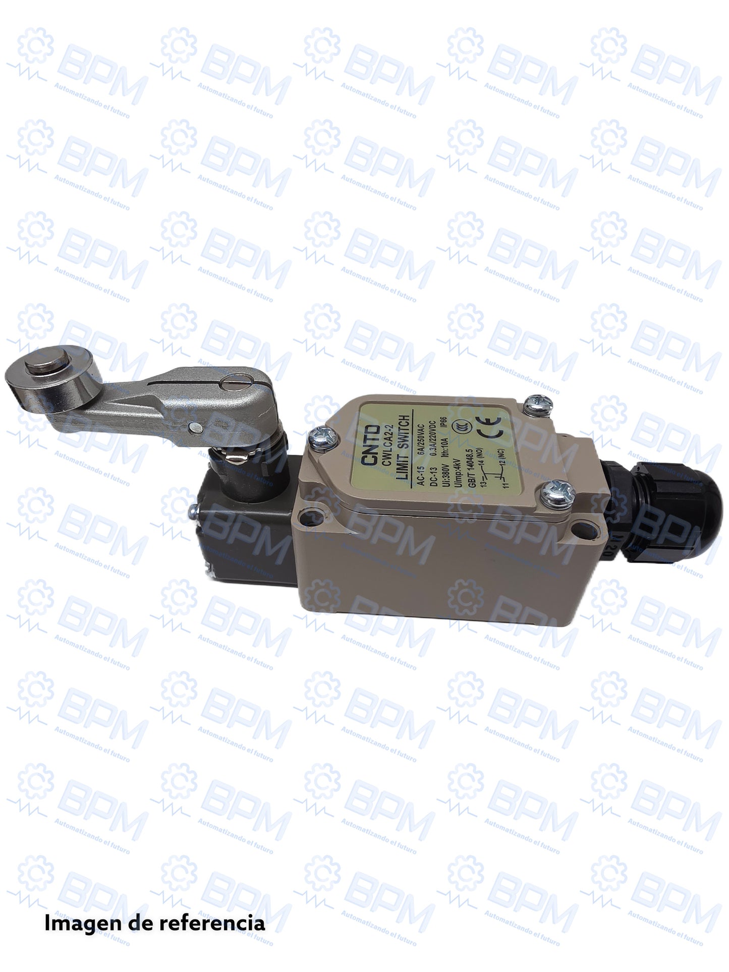 Interruptor de limite rodillo horizontal flexible CWLCA2-2