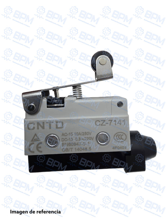 Interruptor limite rodillo frontal corto CZ-7141