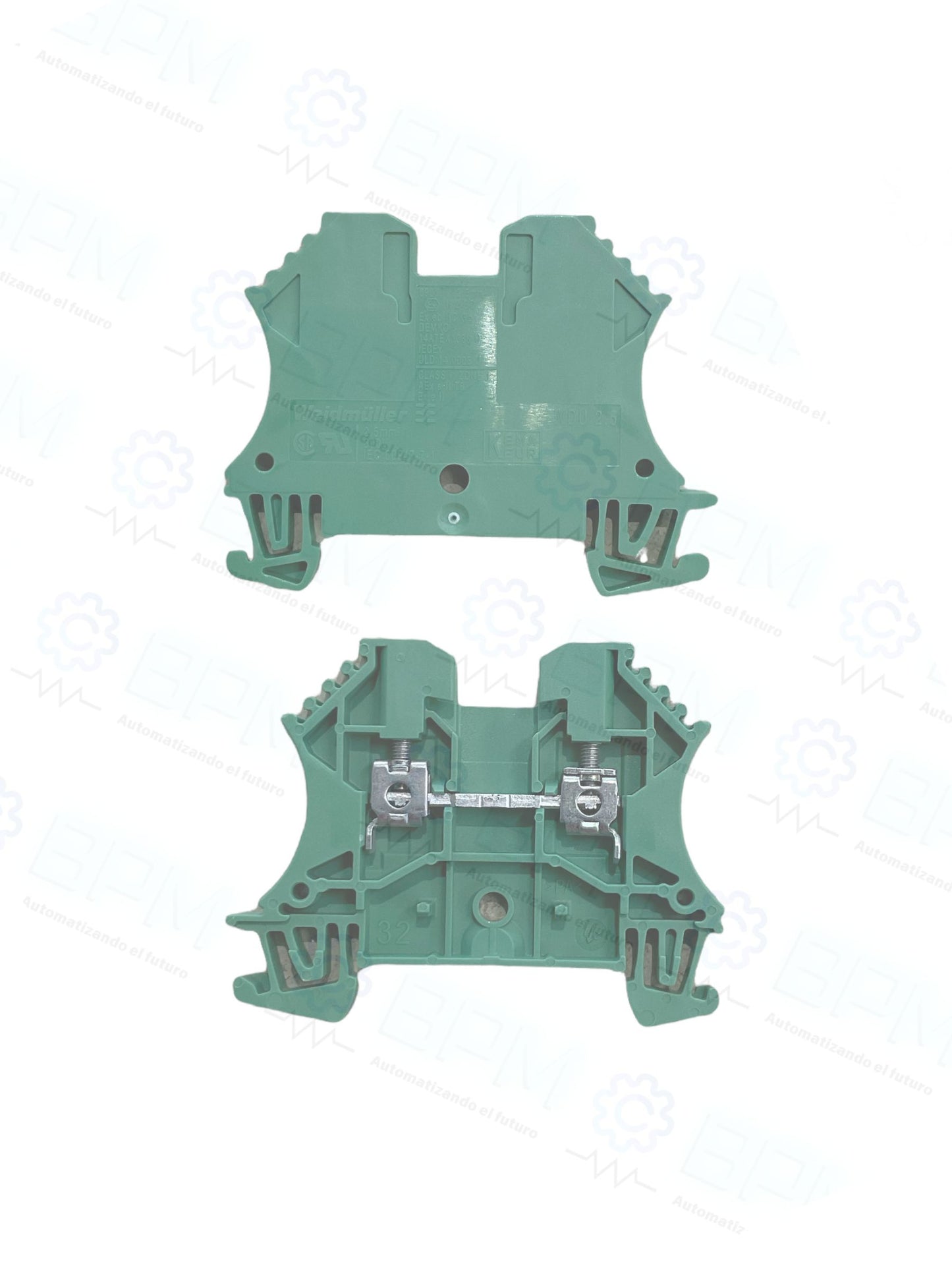Clema de paso verde WDU2.5