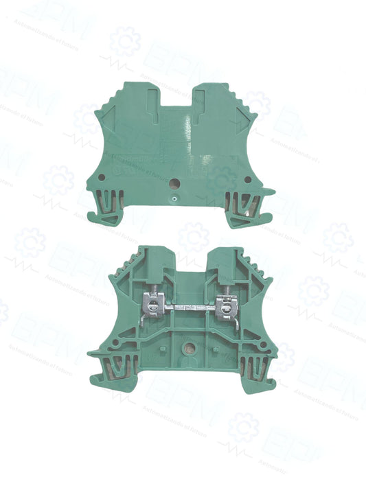 Clema de paso verde WDU2.5