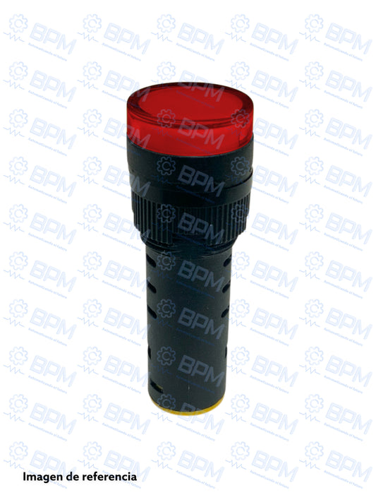 Foco Piloto Rojo AD16B-16D-R-120v
