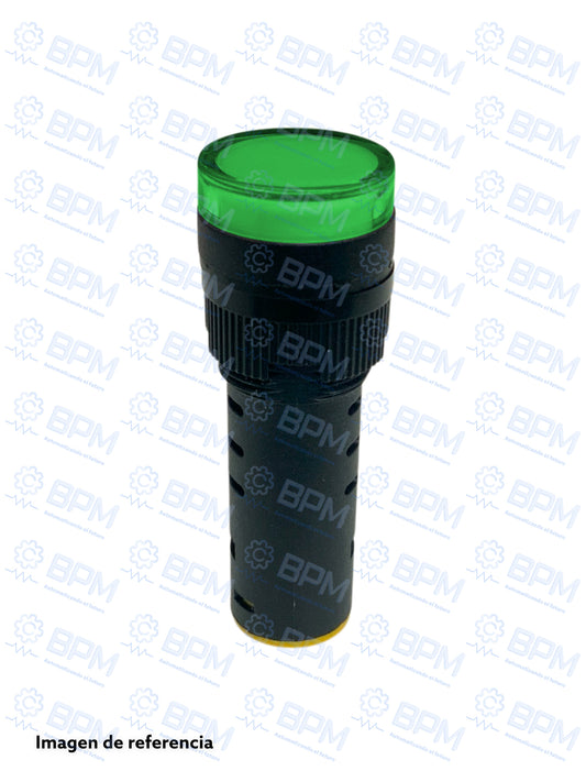 Foco Piloto Verde AD16B-16D-G-120v