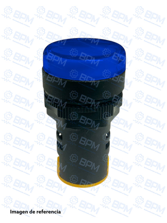Foco Piloto Azul AD16B-22DS-B-120v