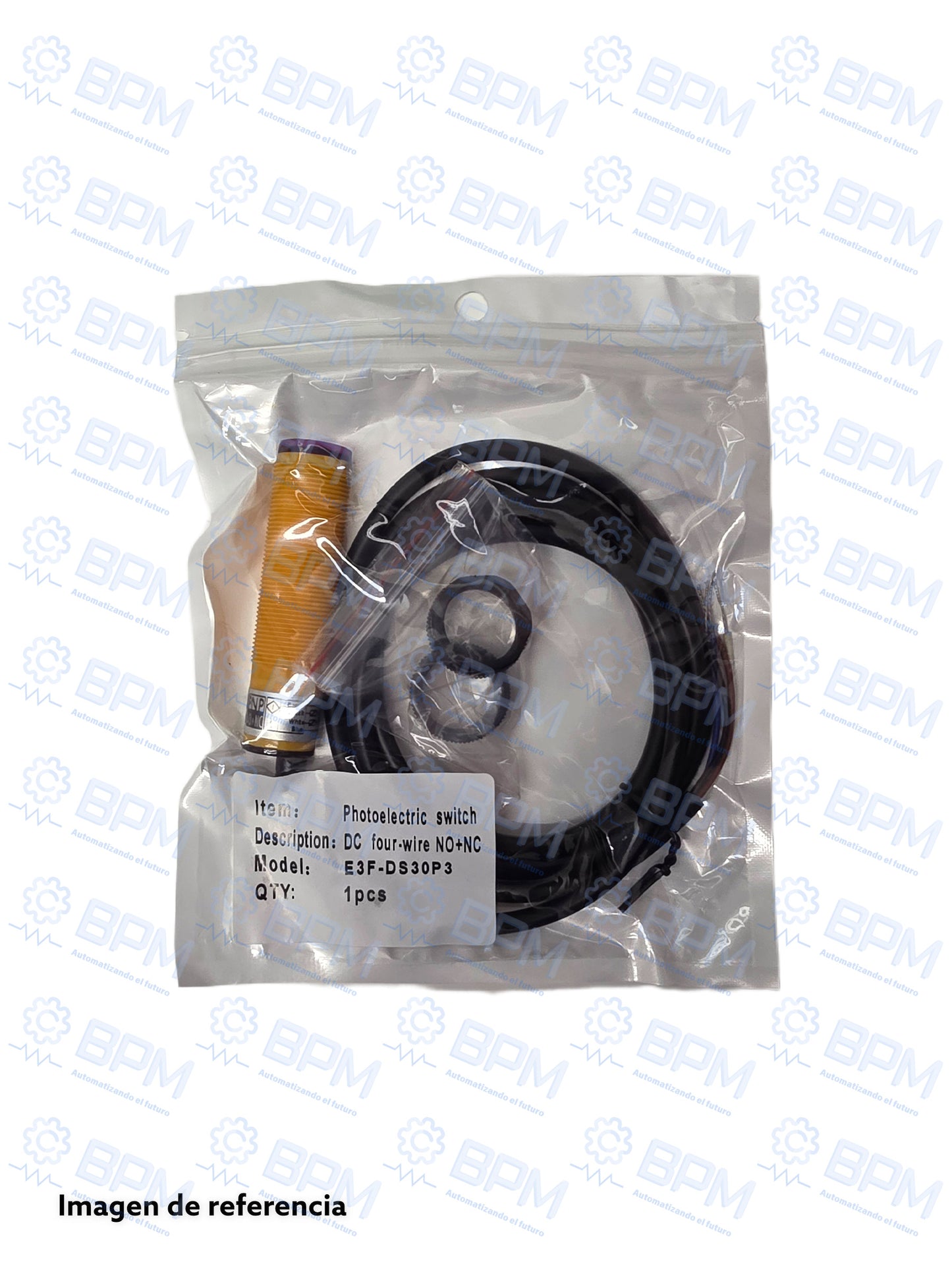 Sensor fotoeléctrico difuso NPN M18