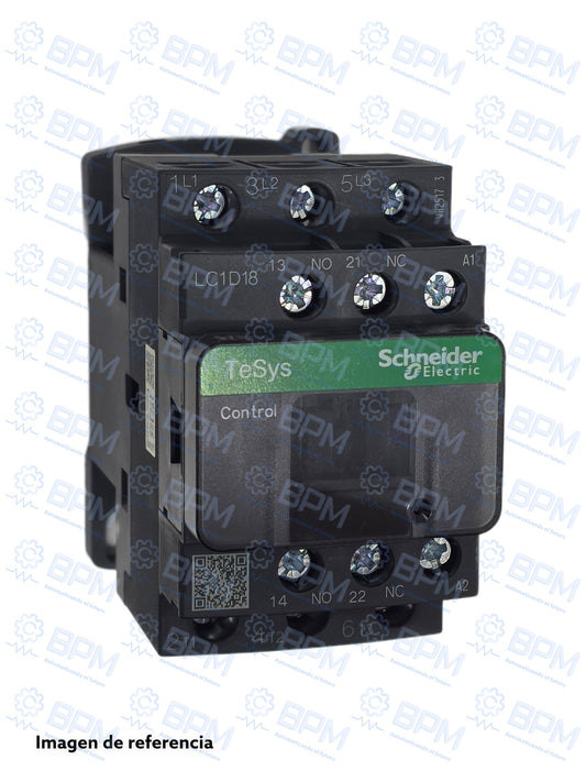Contactor Schneider 18A 110V 50/60Hz - LC1D18F7C