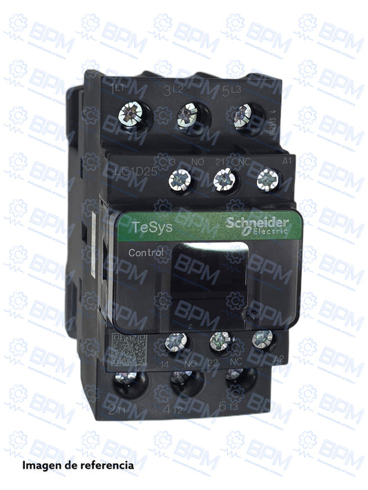 Contactor Schneider 25A 110V 50/60Hz - LC1D25F7C