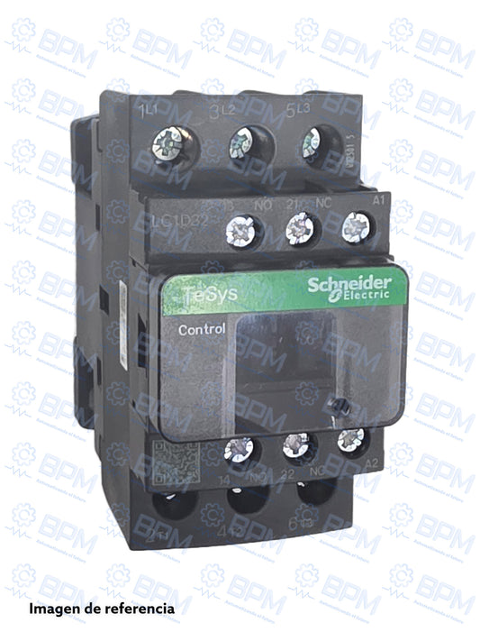Contactor Schneider 32A 110V 50/60Hz - LC1D32F7C