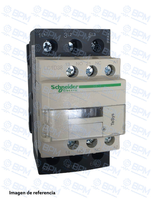 Contactor Schneider 38A 110V 50/60Hz - LC1D38F7C