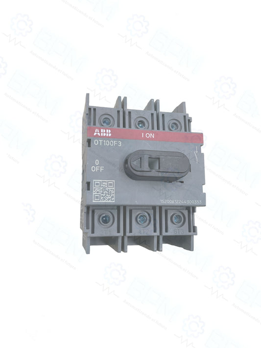 Desconectador ABB OT100F3