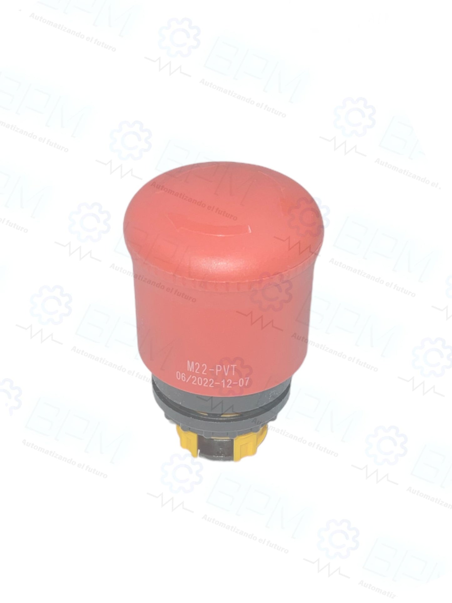 Paro de emergencia con giro M22-PVT