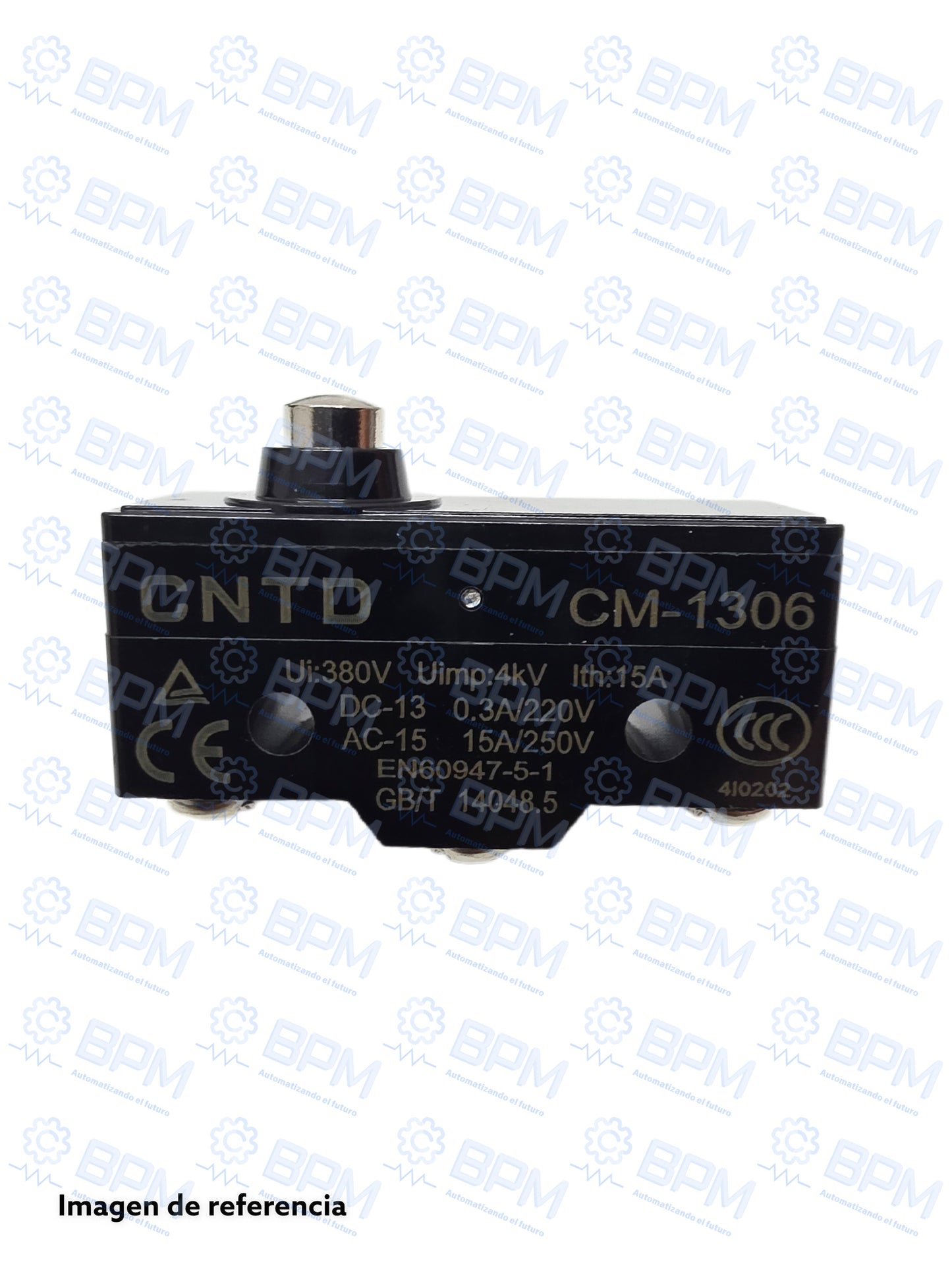 limit switch tipo botón CM-1306
