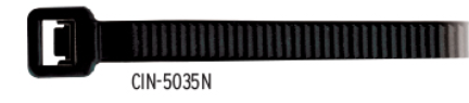 Cinchos color negro 1000pz de 30cm