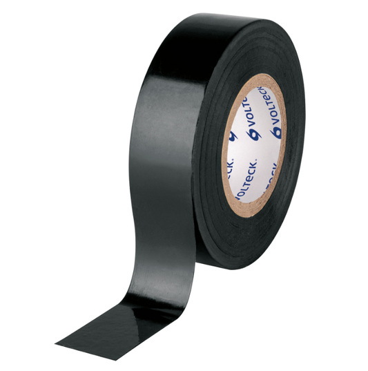 Cinta de aislar de 18 m x 19 mm, negra
